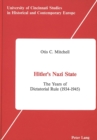 Image for Hitler&#39;s Nazi State