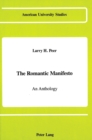 Image for The Romantic Manifesto : An Anthology