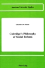 Image for Coleridge&#39;s Philosophy of Social Reform