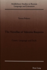 Image for The Novellas of Valentin Rasputin : Genre, Language, and Style