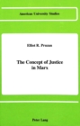Image for The Concept of Justice in Marx