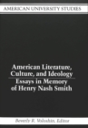Image for American Literature, Culture, and Ideology