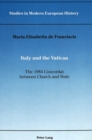 Image for Italy and the Vatican: the 1984 Concordat Between Church and State