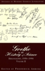 Image for Goethe in the History of Science : Bibliography, 1950-1990 Volume II