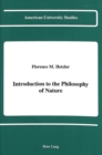 Image for Introduction to the Philosophy of Nature