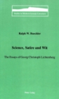 Image for Science, Satire and Wit : The Essays of Georg Christoph Lichtenberg