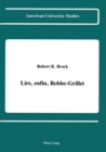 Image for Lire, Enfin, Robbe-Grillet