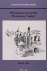 Image for Physical Science for the Elementary Teacher