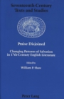 Image for Praise Disjoined : Changing Patterns of Salvation in 17th-Century English Literature