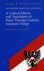 Image for A Critical Edition and Translation of Franz Theodor Czokor&#39;s European Trilogy