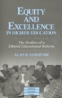 Image for Equity and Excellence in Higher Education