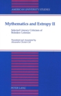 Image for Mythematics and Extropy