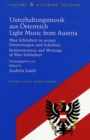 Image for Unterhaltungsmusik Aus Oesterreich Light Music from Austria