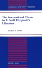 Image for The International Theme in F. Scott Fitzgerald&#39;s Literature