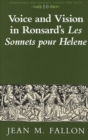 Image for Voice and Vision in Ronsard&#39;s Les Sonnets Pour Helene