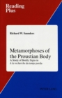 Image for Metamorphoses of the Proustian Body