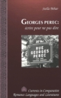 Image for Georges Perec