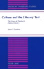Image for Culture and the Literary Text