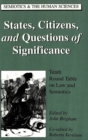 Image for States, Citizens, and Questions of Significance