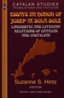 Image for Essays in Honor of Josep M. Sola-Sole : Linguistic and Literary Relations of Catalan and Castilian