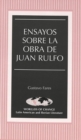 Image for Ensayos Sobre La Obra De Juan Rulfo