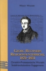 Image for Georg Buechners Religionsunterricht 1821-1831