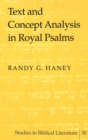 Image for Text and Concept Analysis in Royal Psalms