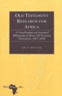 Image for Old Testament Research for Africa