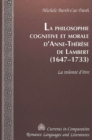 Image for Philosophie Cognitive Et Morale D&#39;anne-Therese De Lambert (1647-1733) : La Volontae D&#39;aetre