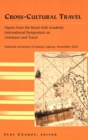 Image for Cross-Cultural Travel : Papers from the Royal Irish Academy Symposium on Literature and Travel, National University of Ireland, Galway, November 2002