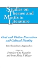 Image for Oral and Written Narratives and Cultural Identity : Interdisciplinary Approaches