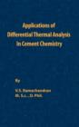 Image for Application of Differential Thermal Analysis in Cement Chemistry