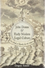 Image for John Donne and Early Modern Legal Culture : The End of Equity in the Satyres