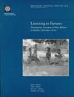 Image for Listening to Farmers : Participatory Assessment of Policy Reform in Zambia&#39;s Agriculture Sector