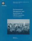Image for Environmental Management and Institutions in OECD Countries : Lessons from Experience
