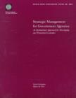 Image for Strategic Management for Government Agencies : An Institutional Approach for Developing and Transition Economies