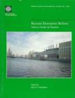 Image for Russian Enterprise Reform : Policies to Further the Transition