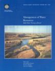 Image for Management of Water Resources : Bulk Water Pricing in Brazil