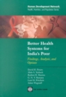 Image for Better Health Systems for India&#39;s Poor