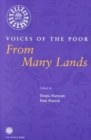Image for Voices of the Poor-from Many Lands