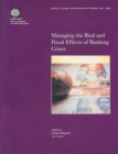 Image for Managing the Real and Fiscal Effects of Banking Crises