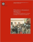 Image for Education Et Formation a Madagascar : Vers Une Politique Nouvelle Pour La Croissance Economique Et La Reduction De La Pauvrete