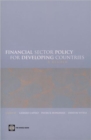 Image for Financial Sector Policy for Developing Countries : A Reader