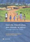 Image for Growth, Distribution and Poverty in Africa