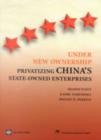 Image for Under new ownership  : privatizing China&#39;s enterprises