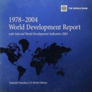 Image for World Development Report  1978-2004 with Selected World Development Indicators 2003;Indexed Omnibus CD-ROM Edition