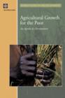 Image for Agricultural Growth for the Poor : An Agenda for Development