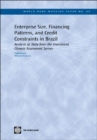 Image for Enterprise Size, Financing Patterns, and Credit Constraints in Brazil