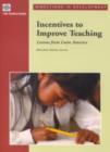 Image for Incentives to Improve Teaching