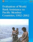 Image for Evaluation of World Bank Assistance to Pacific Member Countries, 1992-2002